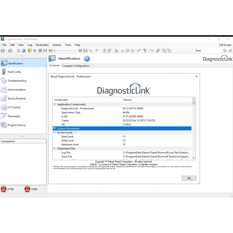 Detroit Diesel Diagnostic Link 8.21 SP1 