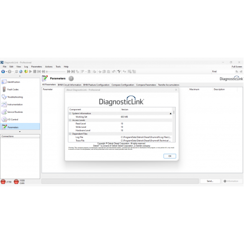 Detroit Diesel Diagnostic Link 8.21 SP1