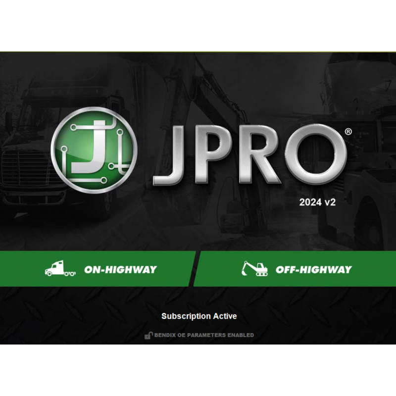 JPRO Professional Truck Diagnostic Software 2025 V2