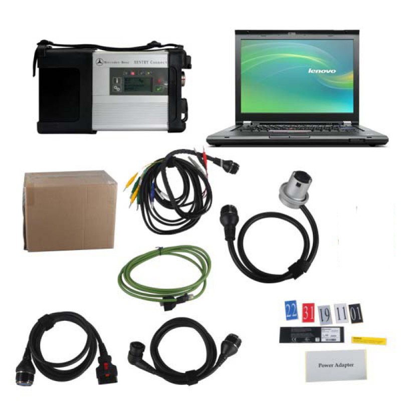 V2023.06 DOIP MB SD Connect C4/C5 Star Diagnosis Plus Lenovo T420 Laptop With Vediamo and DTS Engineering Software 