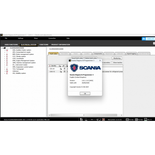 Scania SDP3 2.65 Diagnosis & Programming Truck Software