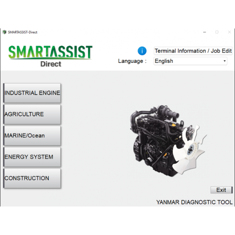 Yanmar SmartAssist-Direct v2.44 Diagnostic Tool – with Kg 