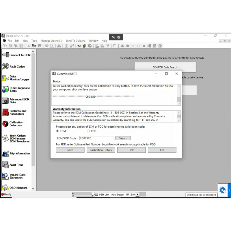 CUMMINS INSITE 8.9.2.79 PRO 2024 Diagnosis Software 