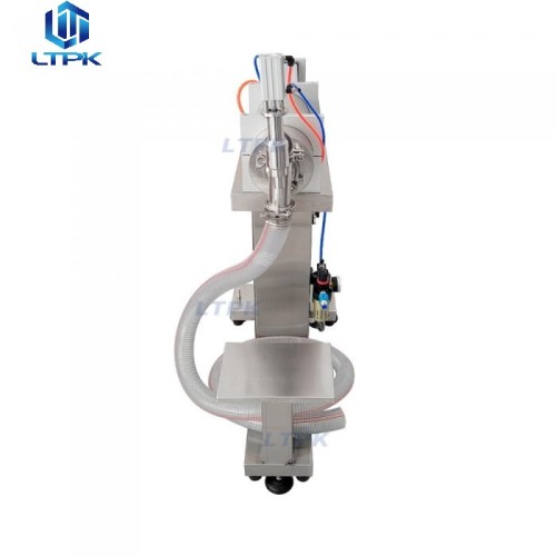 30-300ml Vertical pneumatic piston liquid filling machine