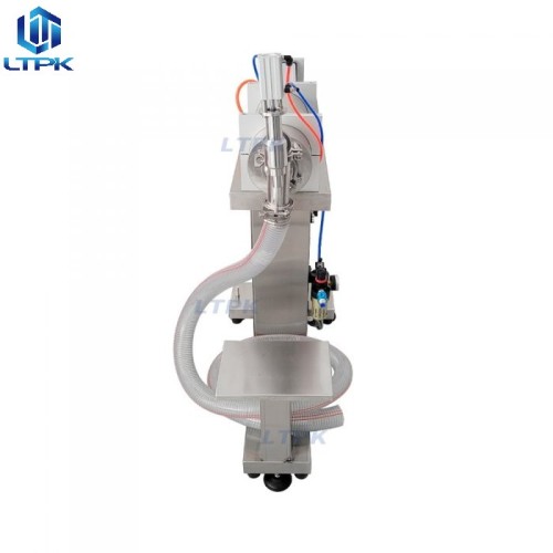 10-100ml Vertical pneumatic piston liquid filling machine