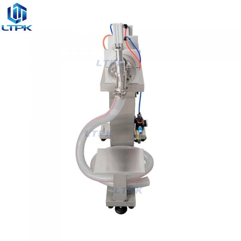 10-100ml Vertical pneumatic piston liquid filling machine 
