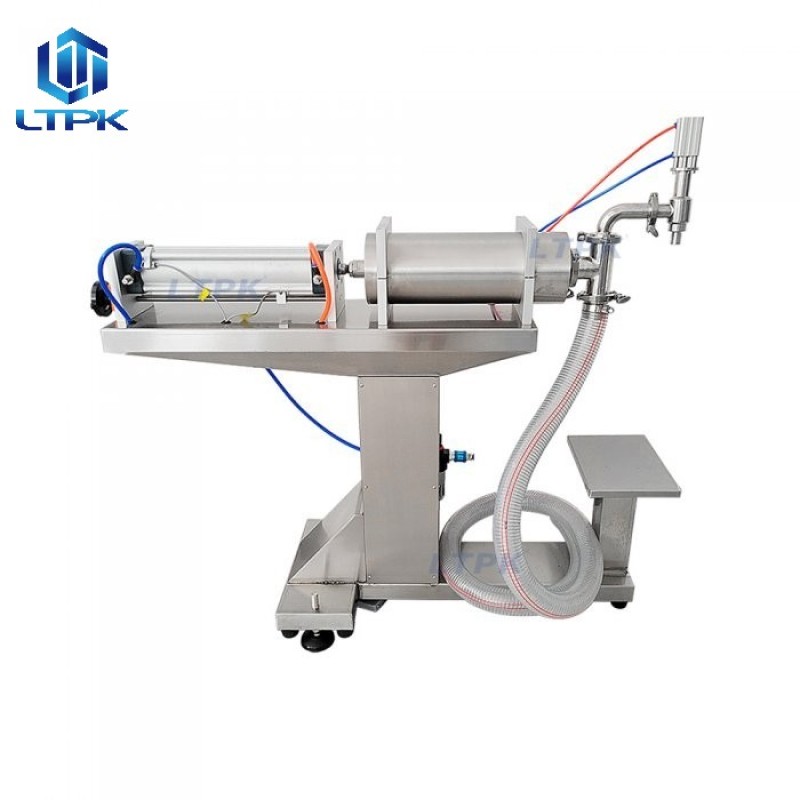  3-30ml Vertical pneumatic piston liquid filling machine 