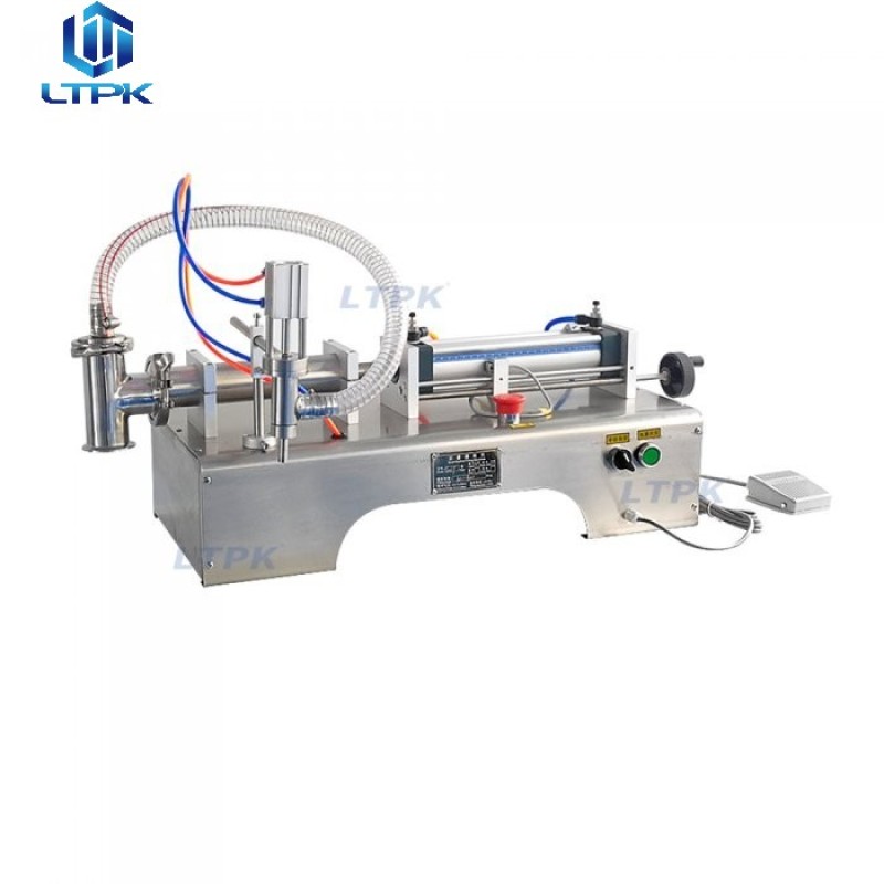 500-3000ml pneumatic liquid filler for liquids like water 