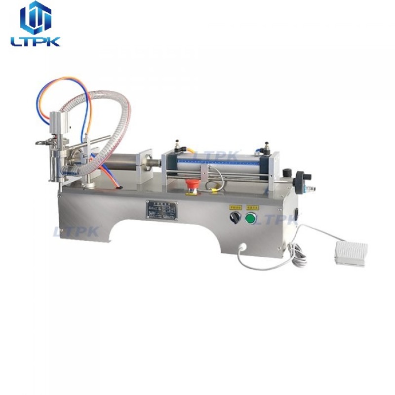 50-500ml pneumatic liquid filler for liquids like water perfume 