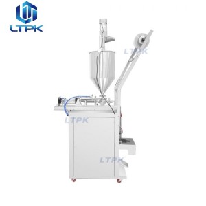 Mixing hopper paste cream sauce ketchup bag packing machine 