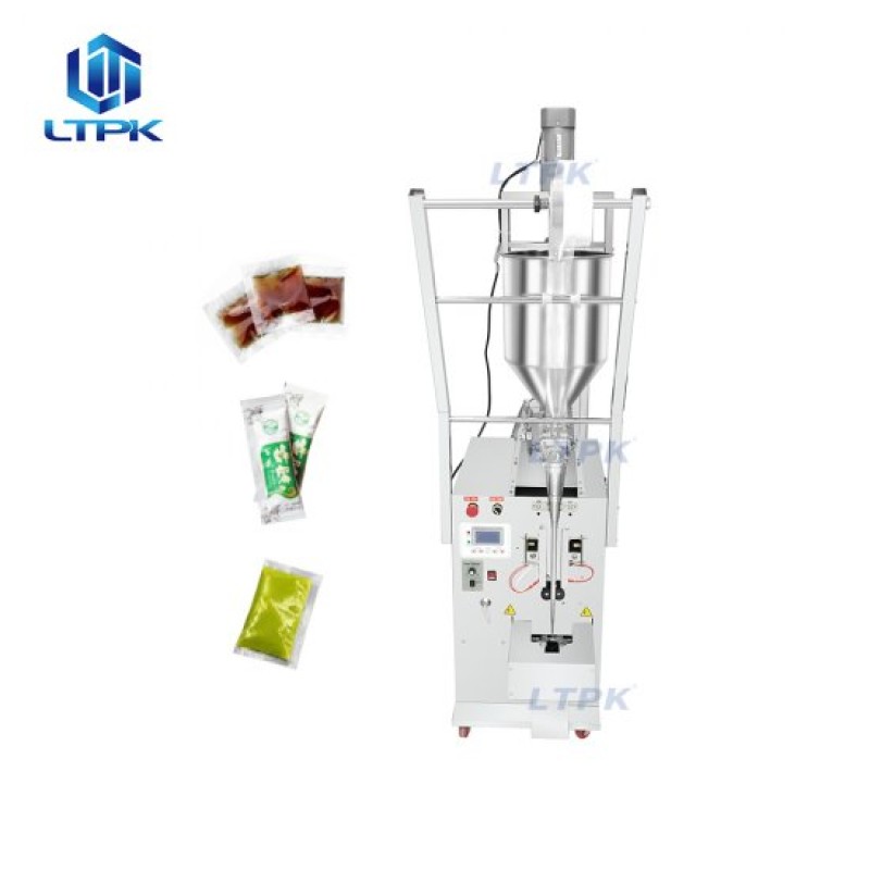 Mixing hopper paste cream sauce ketchup bag packing machine 