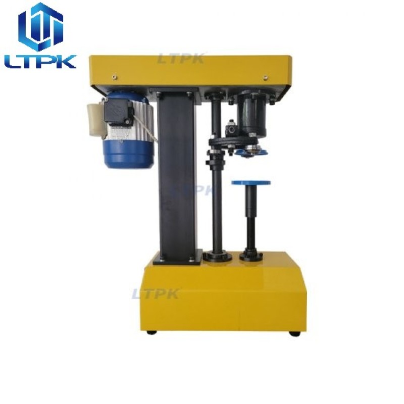 Aluminum PET can peel off lid sealer seaming sealing machine 