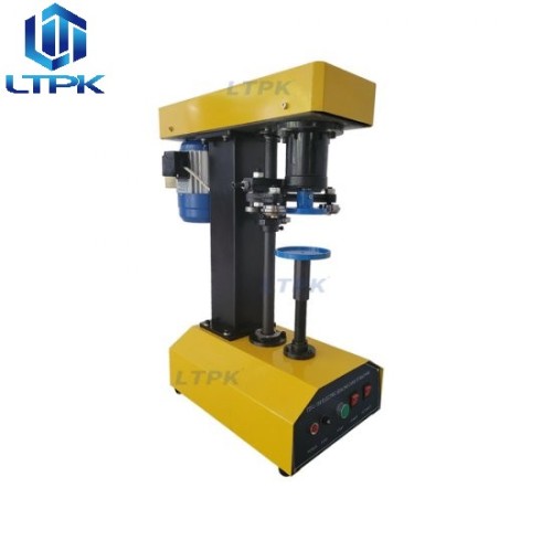 Aluminum PET can peel off lid sealer seaming sealing machine