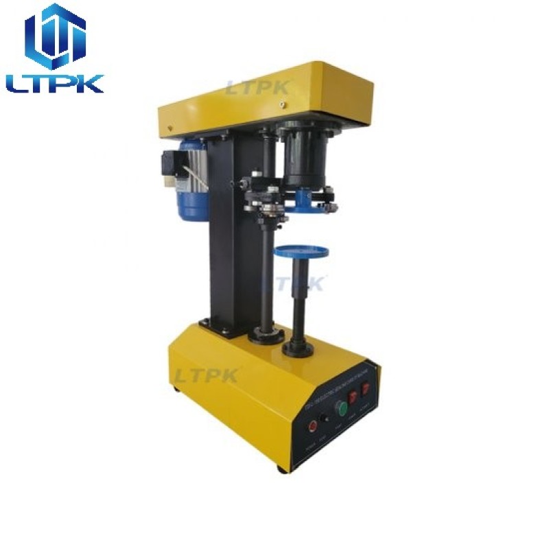 Aluminum PET can peel off lid sealer seaming sealing machine 