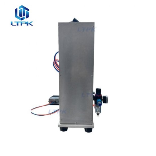 Pneumatic glass jar lid twisting off sealing capping machine