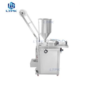  3 sides seal sauce ketchup cream sachet bag packing machine 