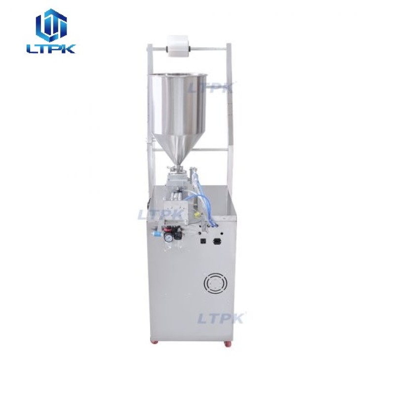  3 sides seal sauce ketchup cream sachet bag packing machine 