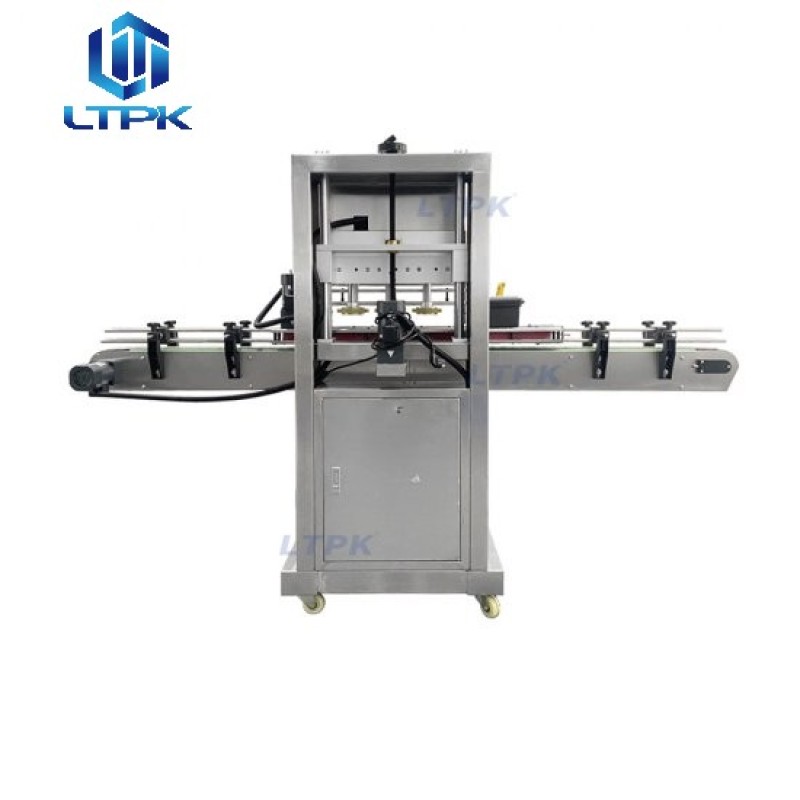 Auto continuous high speed twist off screw capping machine 