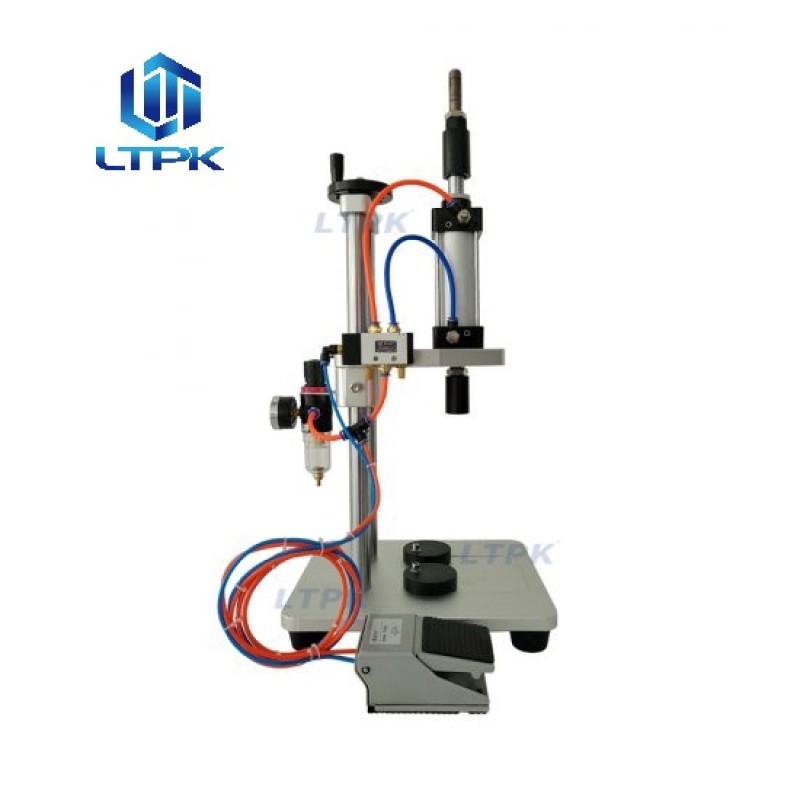  Pneumatic cap pressing machine for collar ring 