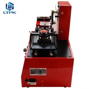 Oil Ink Date Electric Pad Printer Flexible Printing Machine 