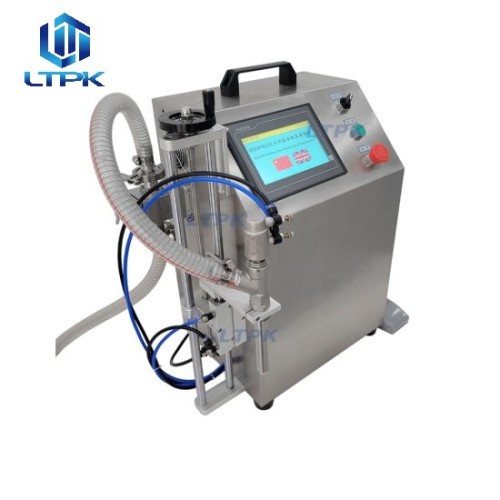 Servo motor gear pump liquid cream honey sauce filler dispenser