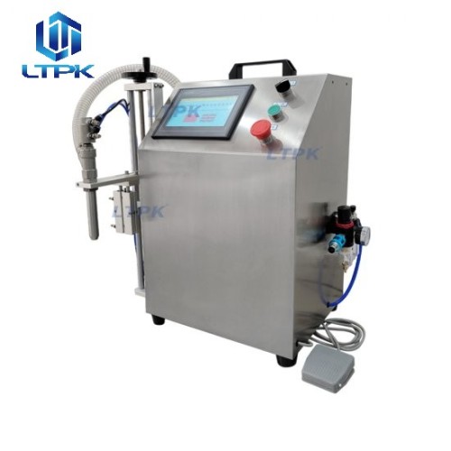 Servo motor gear pump liquid cream honey sauce filler dispenser