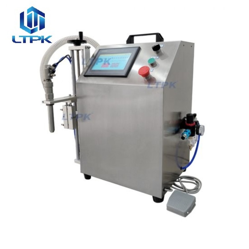 Servo motor gear pump liquid cream honey sauce filler dispenser 