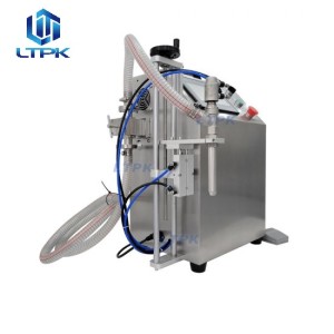 Servo motor gear pump liquid cream honey sauce filler dispenser 