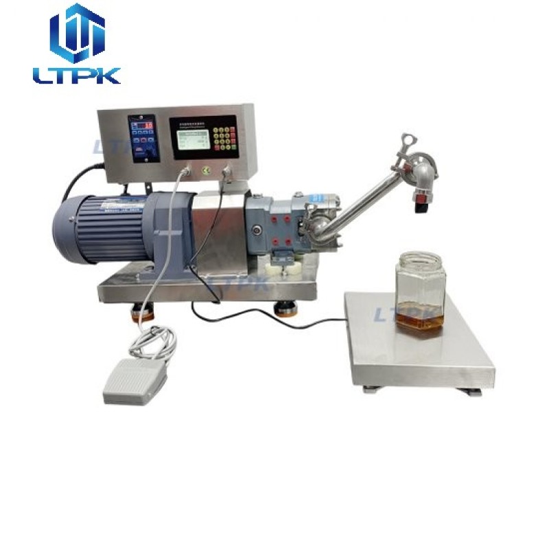 Semi auto high viscosity liquid filler for cream butter paste 