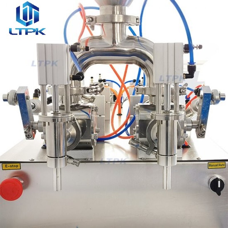 1000-5000ml double heads Cream Shampoo Cosmetic Filling Machine 