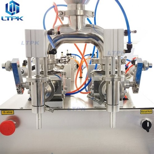 500-3000ml double heads Cream Shampoo Cosmetic Automatic Filling