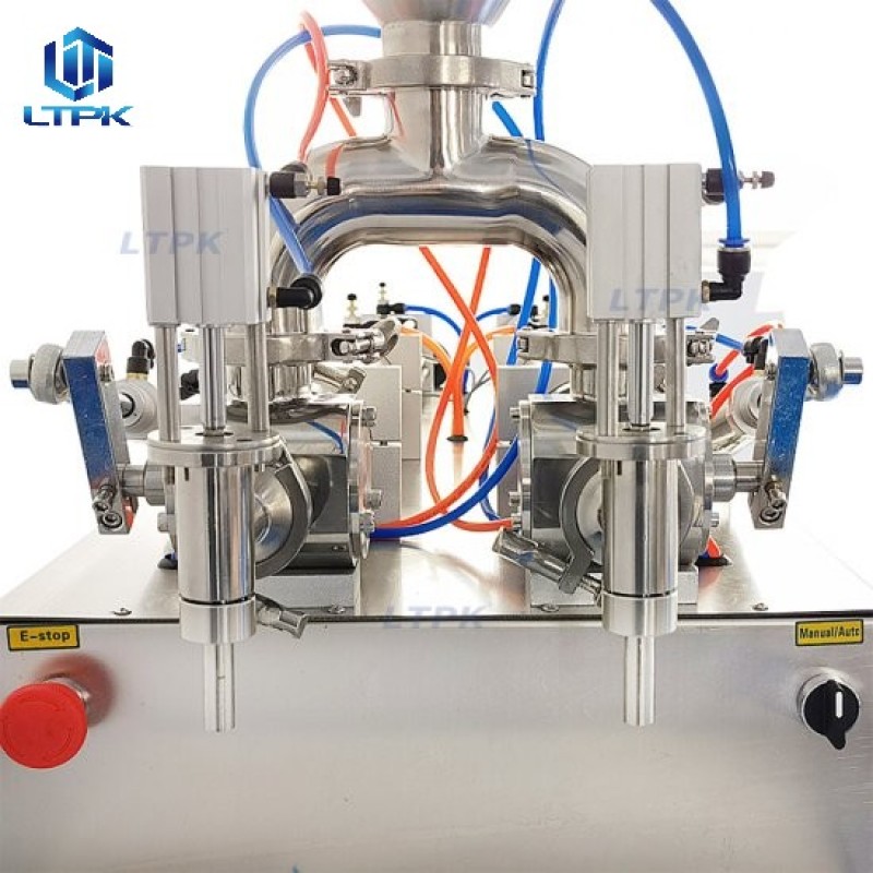 100-1000ml double heads Cream Shampoo Cosmetic Filling Machine 