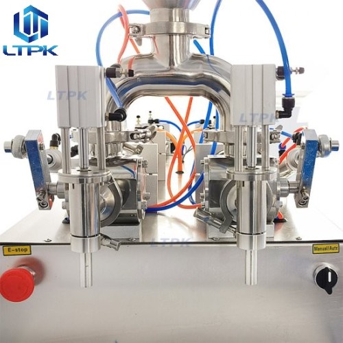  50-500ml double heads Cream Shampoo Cosmetic Filling Machine