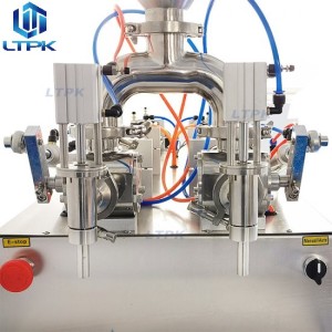 30-300ml 2 heads Cream Shampoo Cosmetic Filling Machine 
