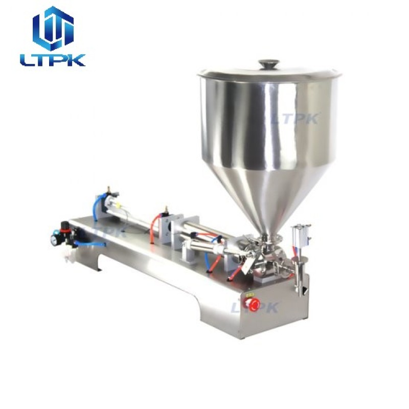 100-1000ml Single Head Cream Pneumtic Filling Machine 