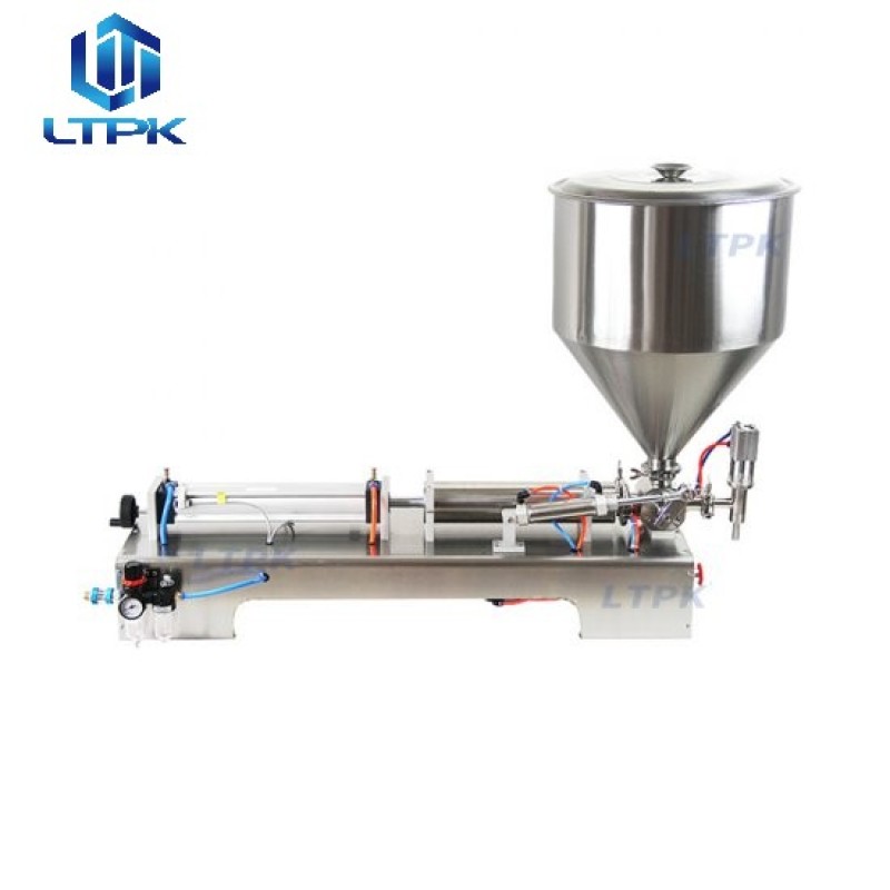 100-1000ml Single Head Cream Pneumtic Filling Machine 