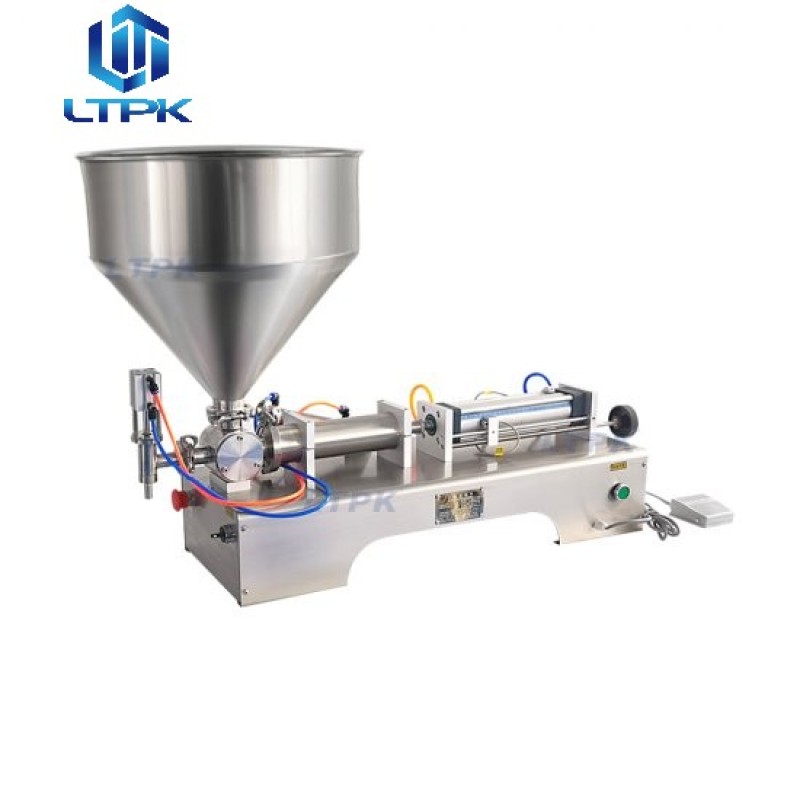 50-500ml Single Head Cream Pneumatic Filling Machine 