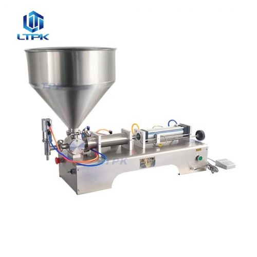 30-300ml Single Head Cream Shampoo Filling Machine Paste Filler