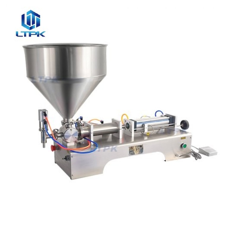 30-300ml Single Head Cream Shampoo Filling Machine Paste Filler 