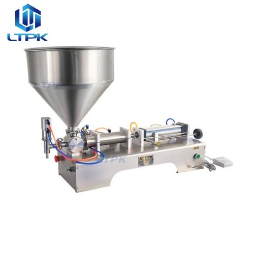 10-100ml Single Head Cream Shampoo Pneumatic Filling Machine
