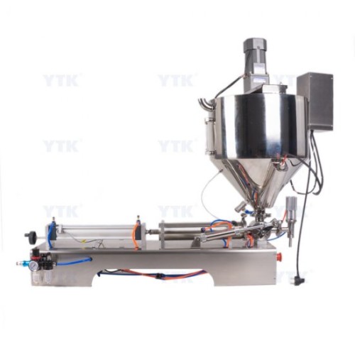 100-1000ml Single Head Cream Filling Machine with Mixer & Heater