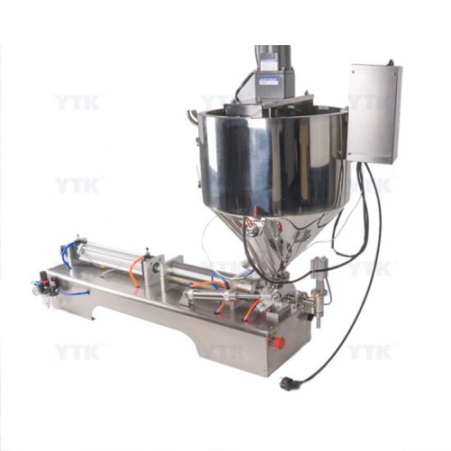 100-1000ml Single Head Cream Filling Machine with Mixer & Heater