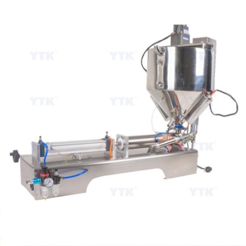 100-1000ml Single Head Cream Filling Machine with Mixer & Heater