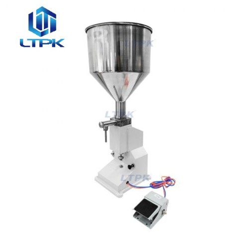 A02 5-50ml Pneumatic Filling Machine for Cream Shampoo Cosmetic