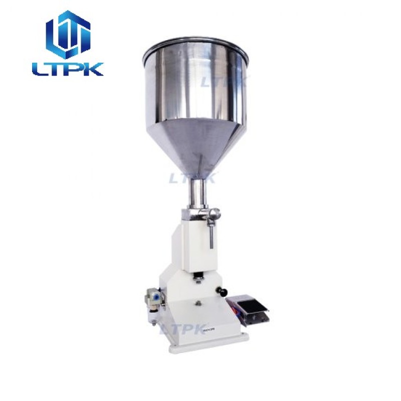 A02 5-50ml Pneumatic Filling Machine for Cream Shampoo Cosmetic 