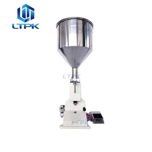 A02 5-50ml Pneumatic Filling Machine for Cream Shampoo Cosmetic