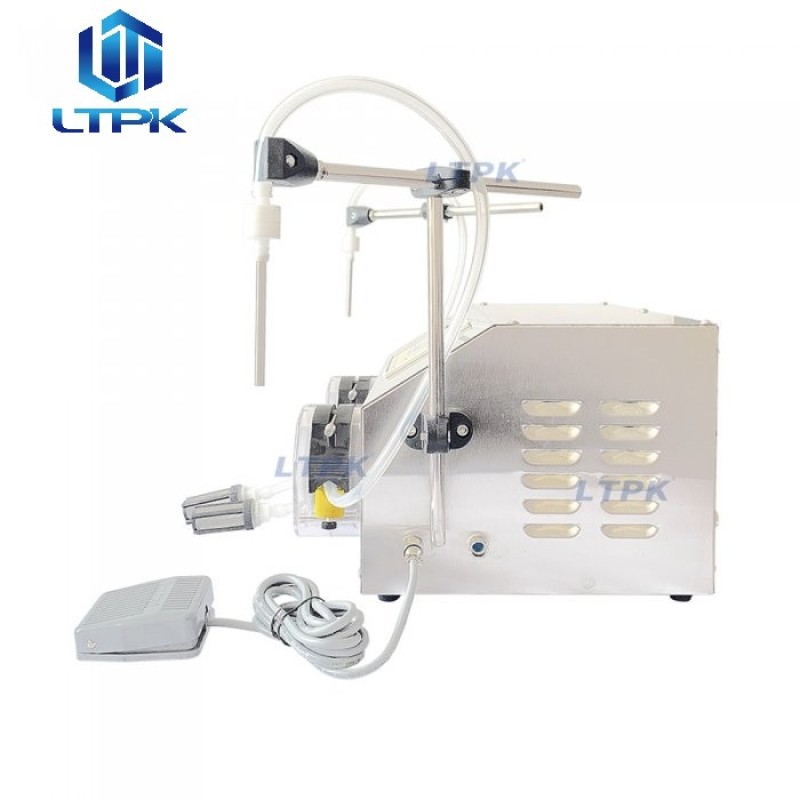 2 heads peristaltic pump liquid filler for perfume 