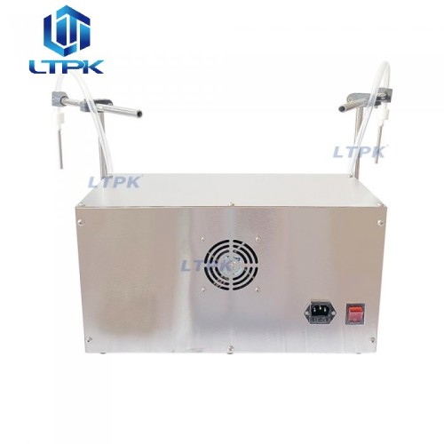 2 heads peristaltic pump liquid filler for perfume