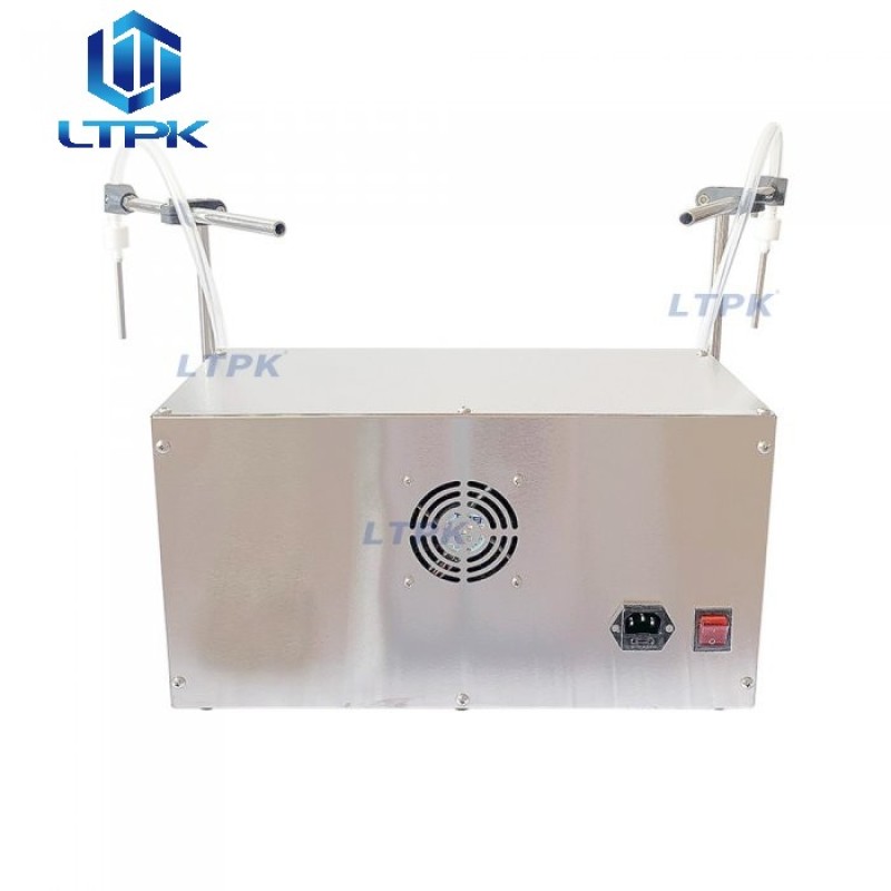 2 heads peristaltic pump liquid filler for perfume 