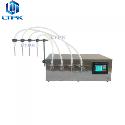4 heads high quality liquid dispensing filler